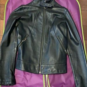 Miss top gun leather jacket